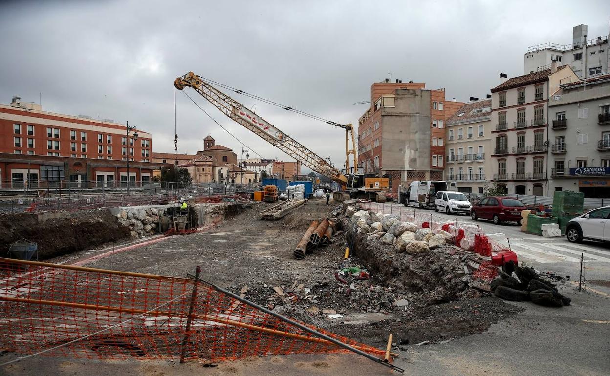 Trabajos para la transformación de la zona de Hoyo de Esparteros. 