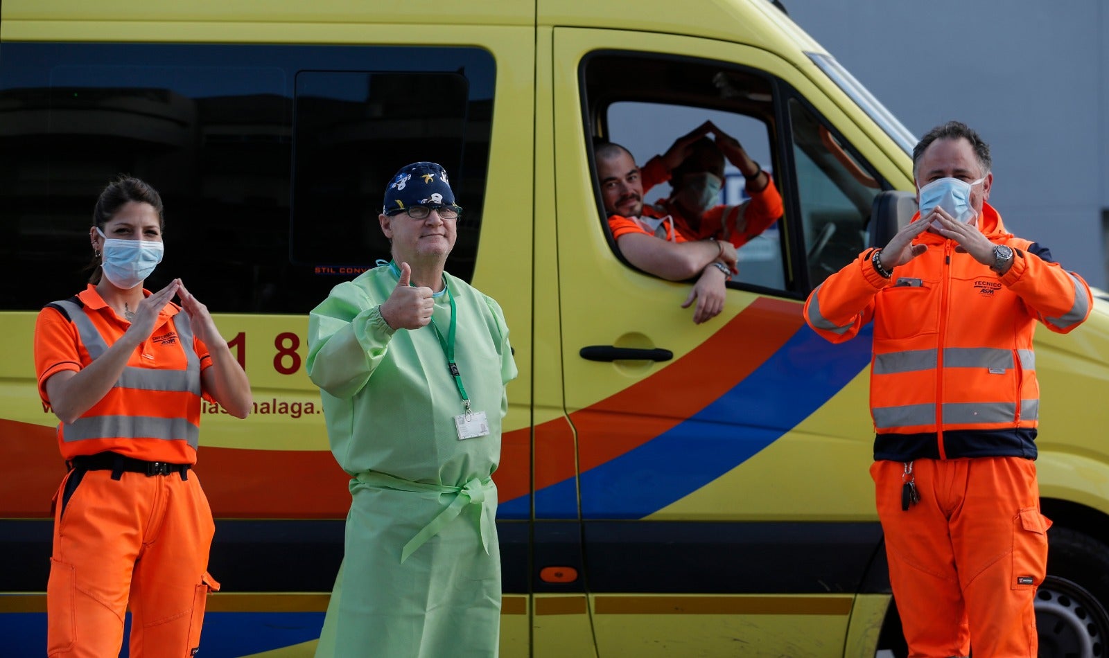 El estado de alarma deja estampas inéditas