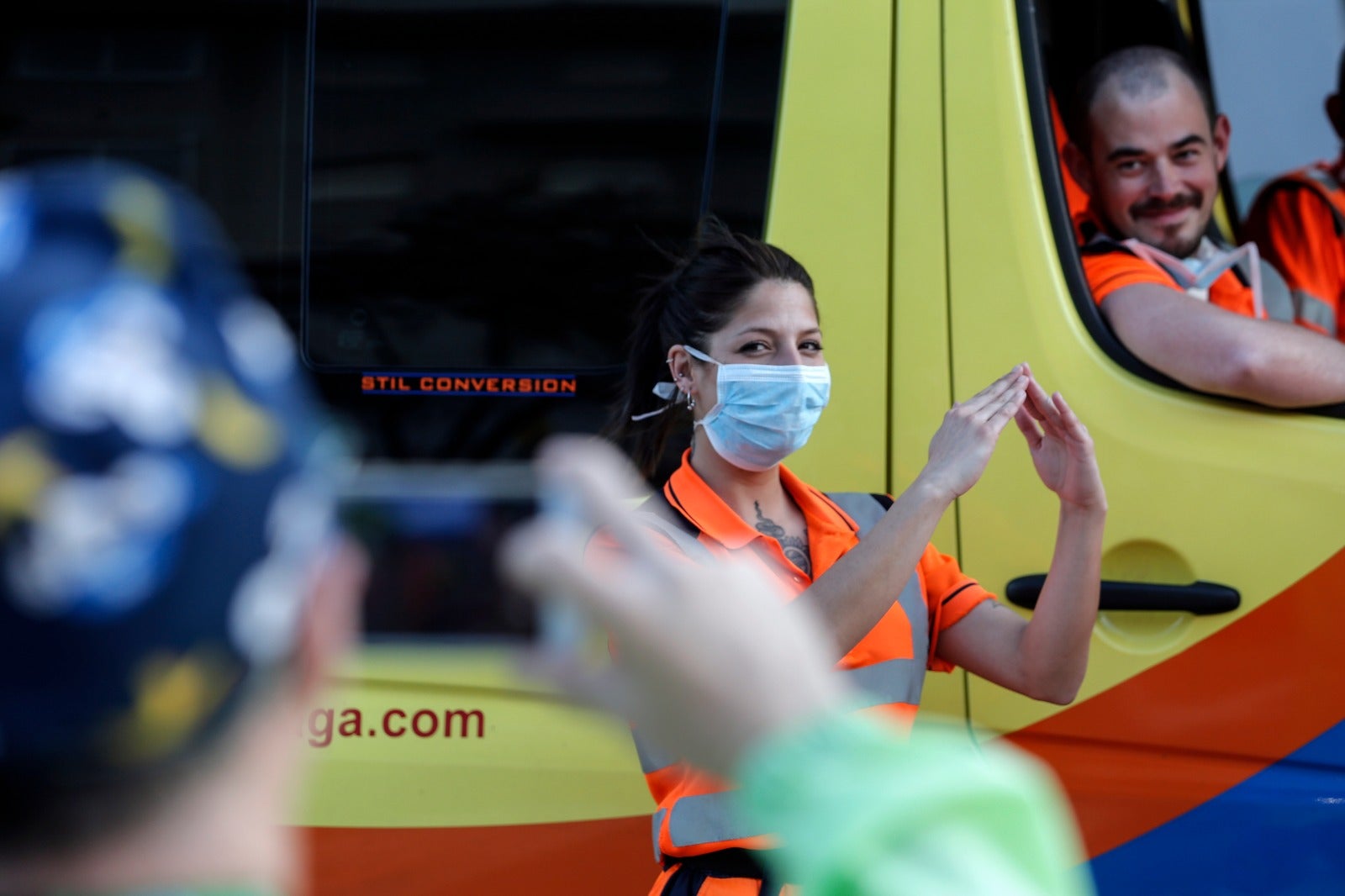 El estado de alarma deja estampas inéditas