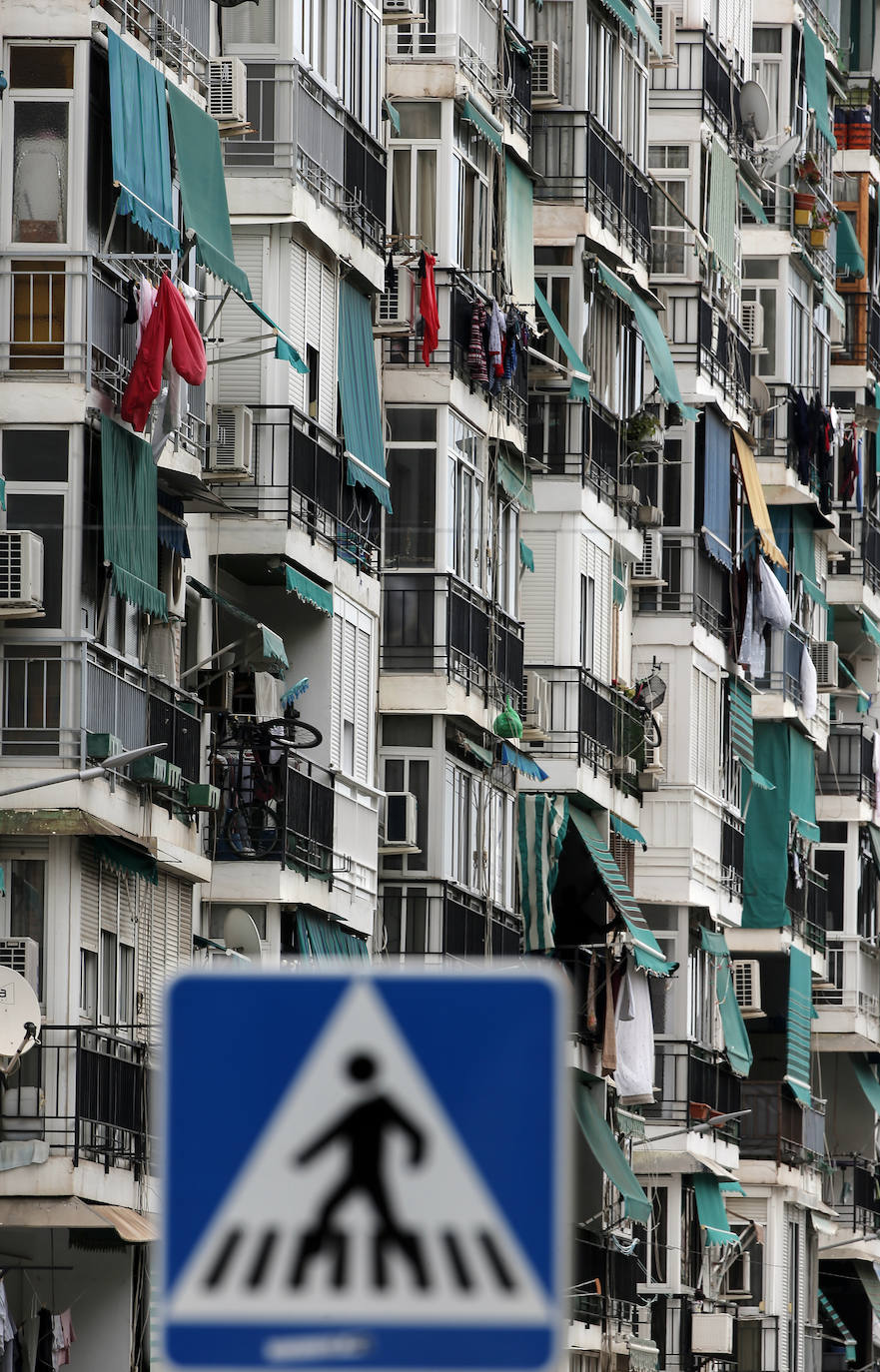 Los balcones, protagonistas en estos días de confinamiento