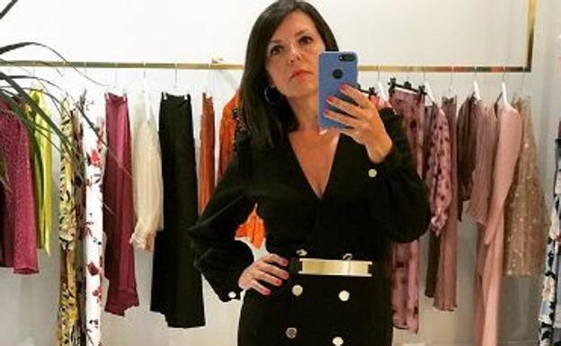 Gemma Rojas, en el interior de su tienda. 