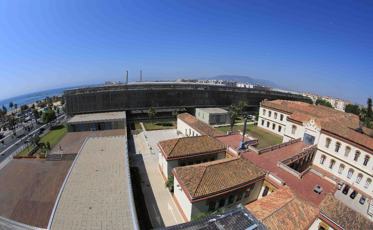 Vista de la sede de la Diputación de Málaga.