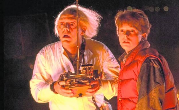 Doc y Marty en 'Regreso al Futuro' 