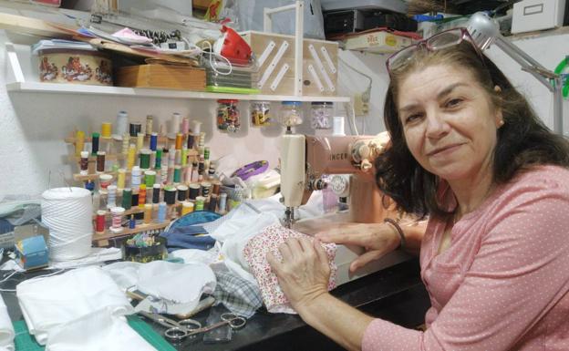 Nuria Rodríguez, maestra ONCE en Málaga.