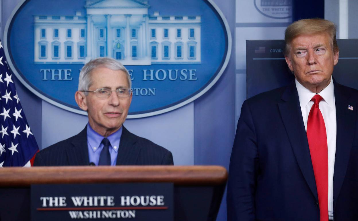 El médico que coordina la lucha contra la pandemia en EE UU rechaza la teoría de Trump