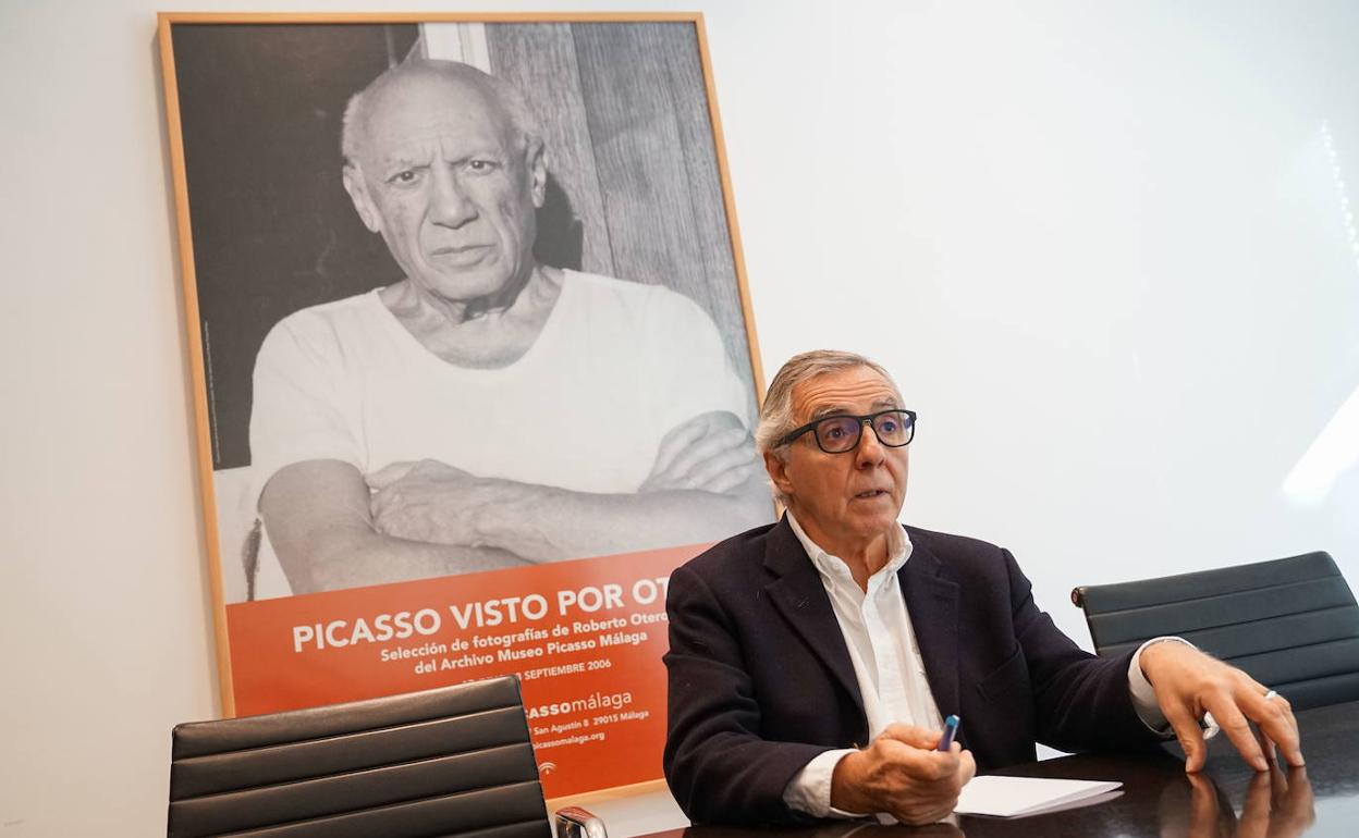 José Lebrero, director artístico del Museo Picasso Málaga.