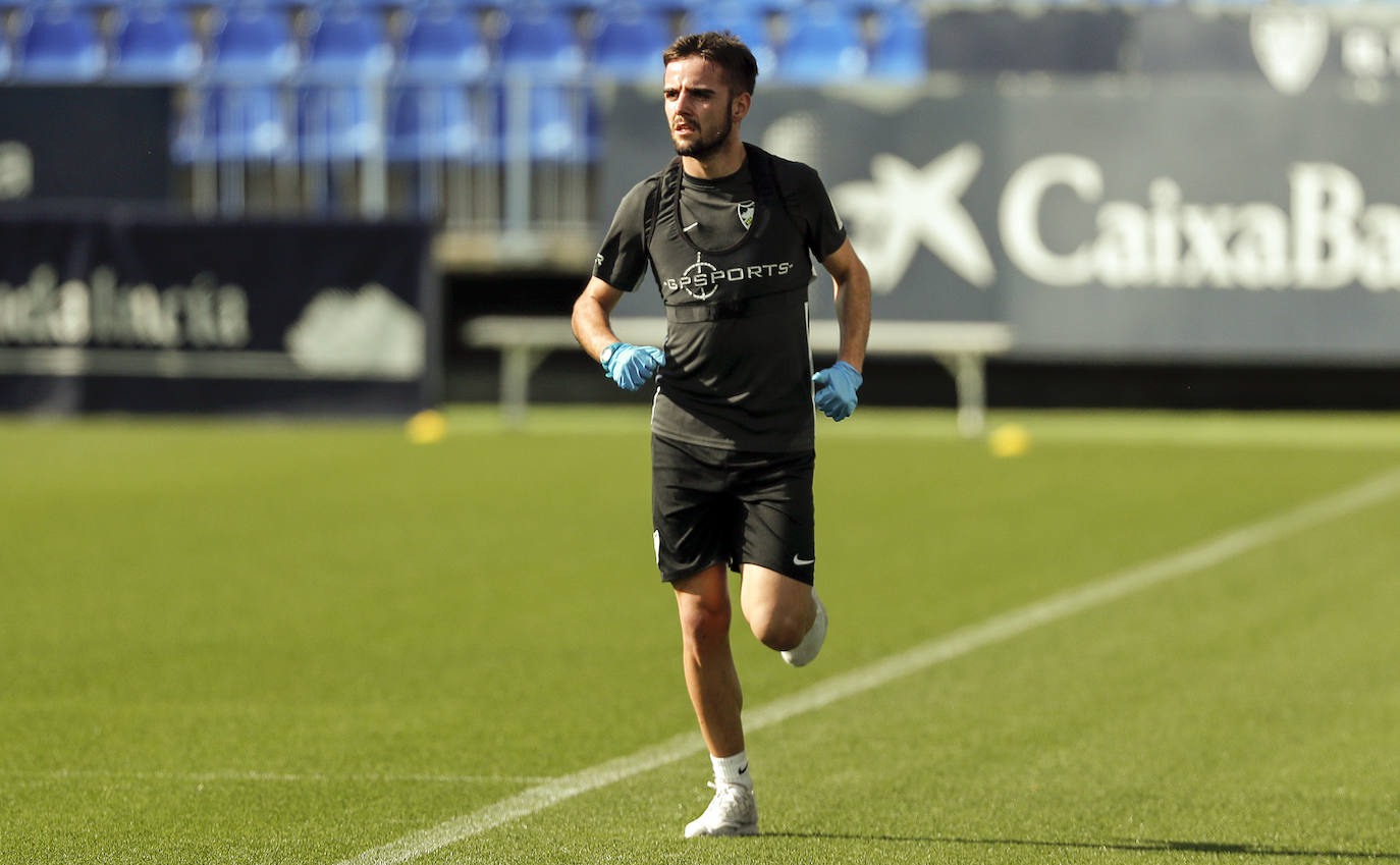 El Málaga comienza esta sábado los entrenamientos individuales entre La Rosaleda y el Anexo tras conocer ayer los resultados de los test