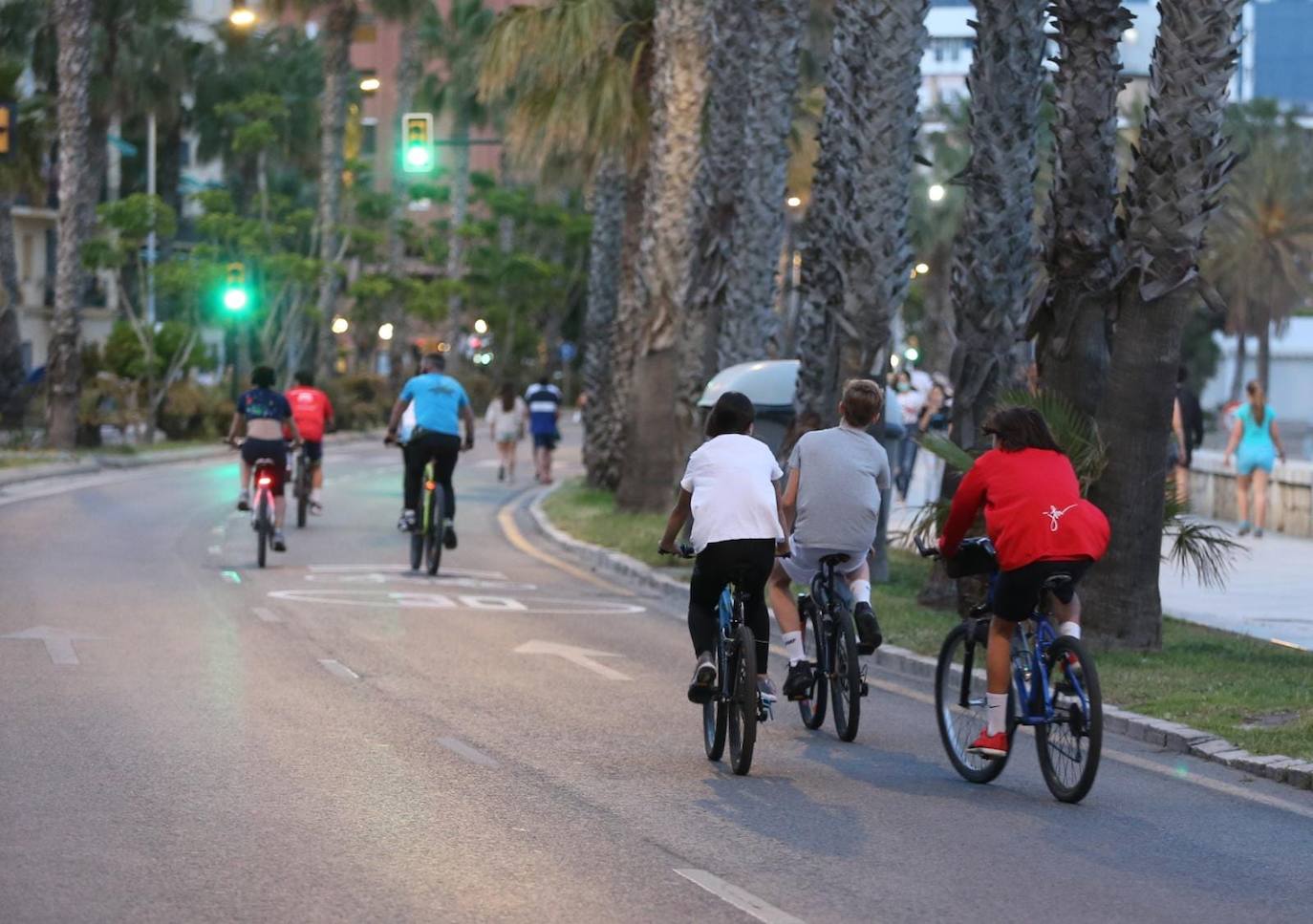 El paseo marítimo de Picasso cerrará todas las tardes. 