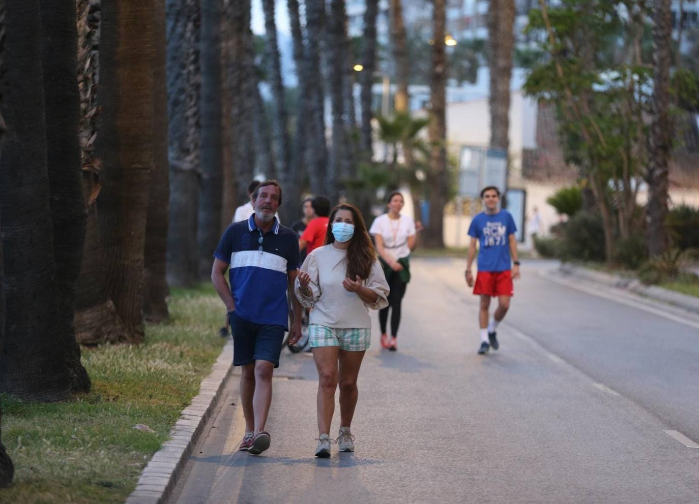 El paseo marítimo de Picasso cerrará todas las tardes. 