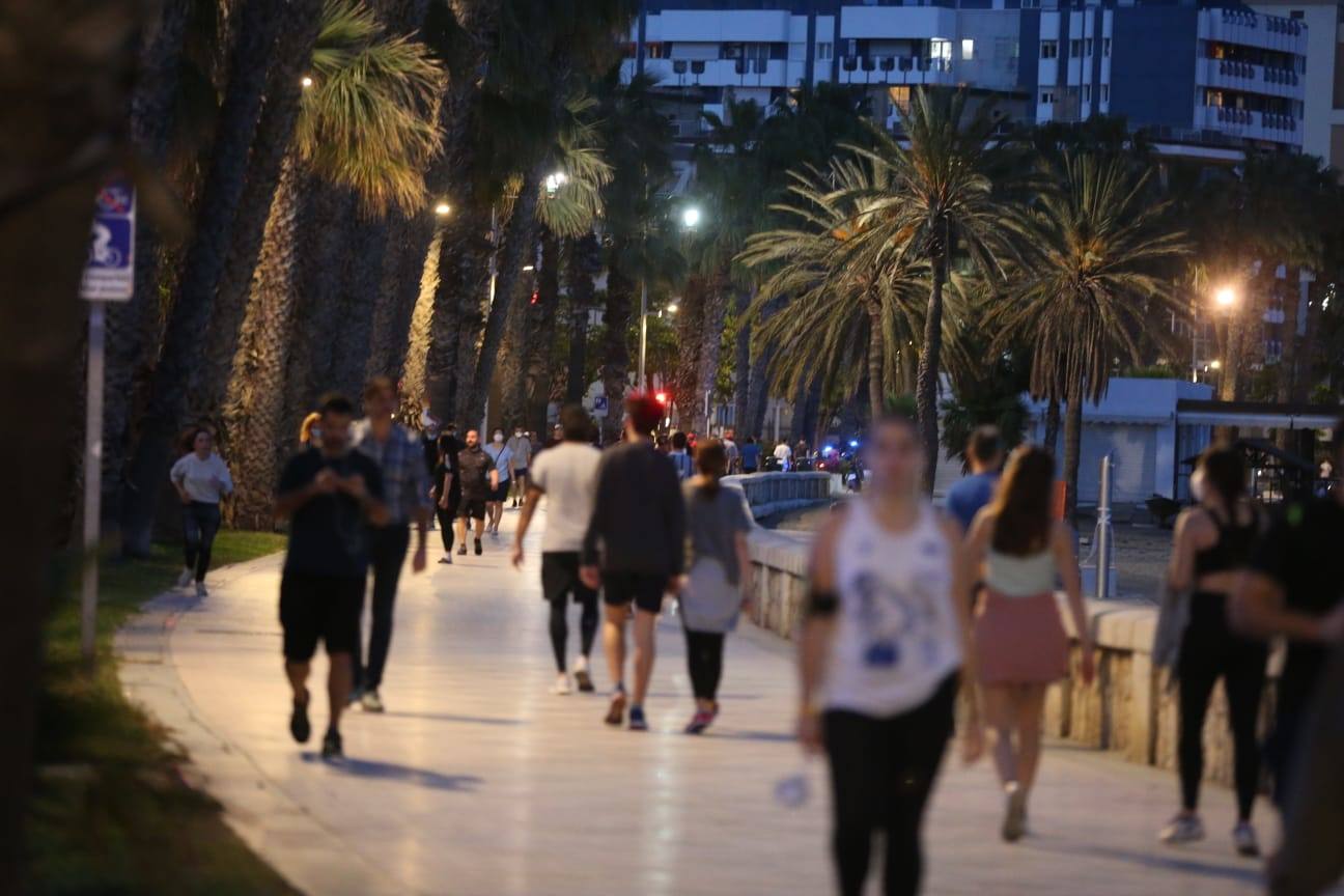 El paseo marítimo de Picasso cerrará todas las tardes. 