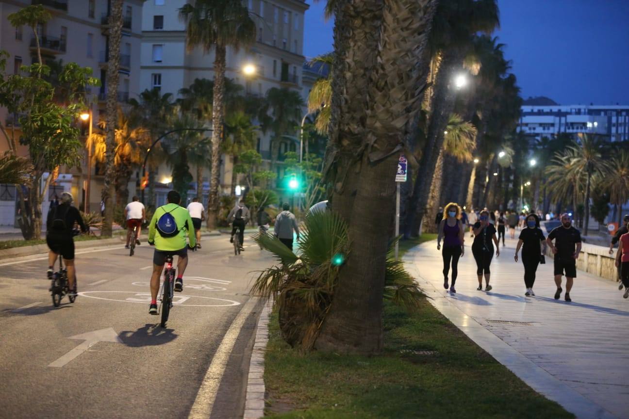 El paseo marítimo de Picasso cerrará todas las tardes. 