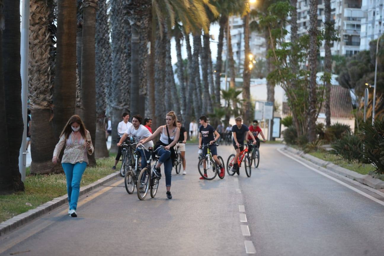 El paseo marítimo de Picasso cerrará todas las tardes. 