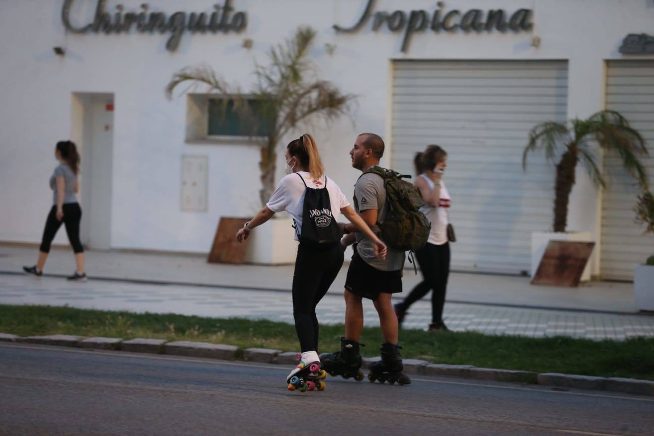 El paseo marítimo de Picasso cerrará todas las tardes. 