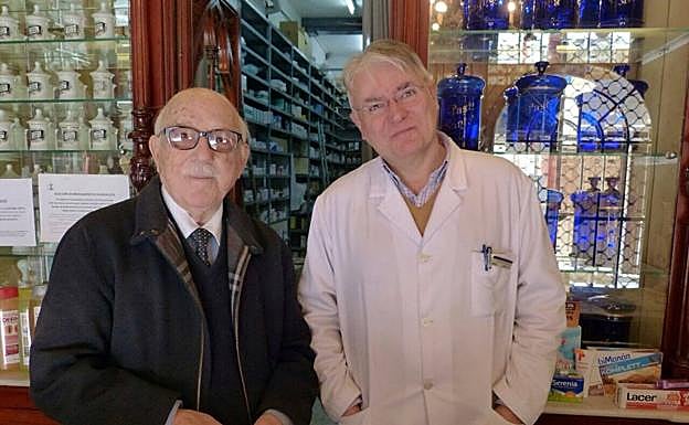 José Manuel Páez con su hijo Tomás