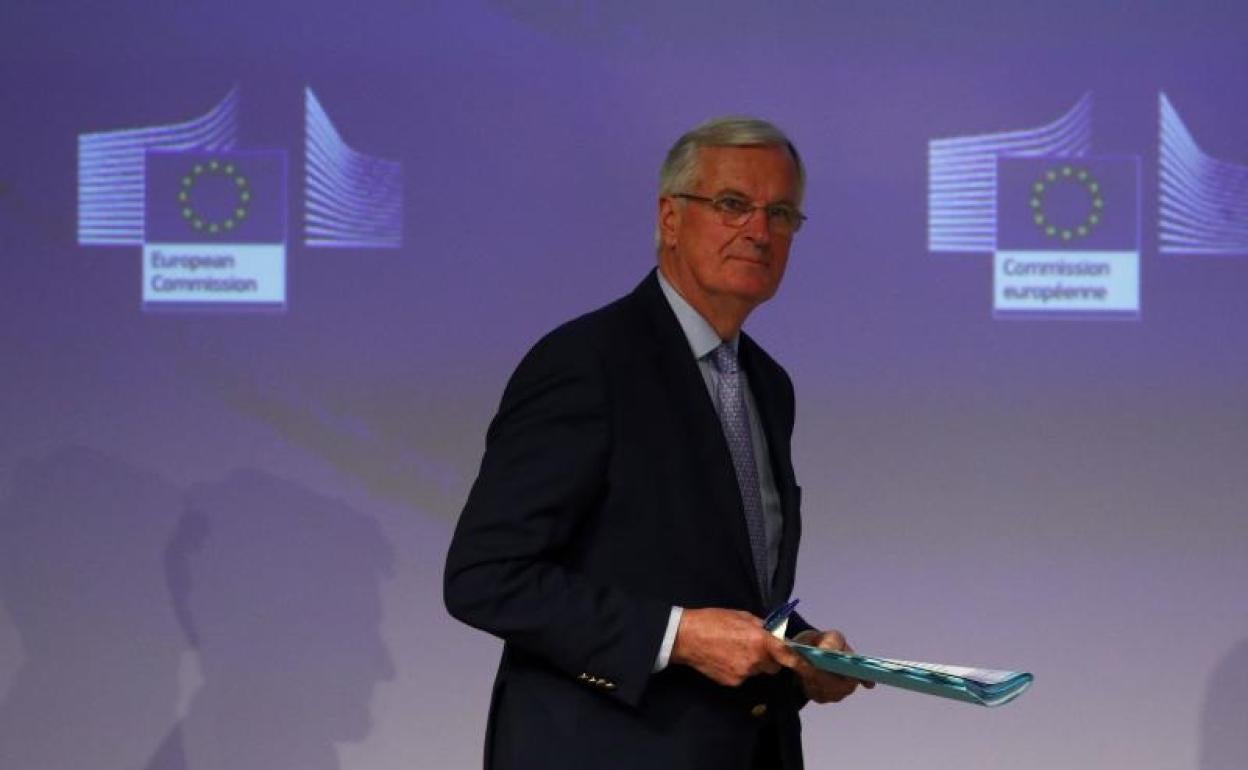 Michel Barnier, el negociador europeo.