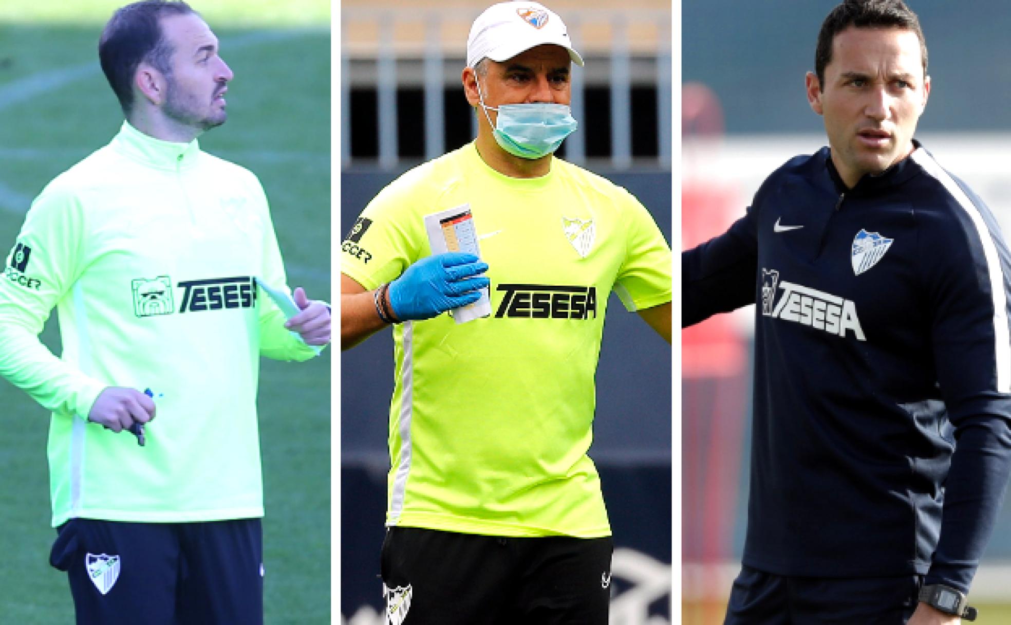 de izquierda a derecha, Julio Rodríguez, Sergio Pellicer y Manu Gestoso.