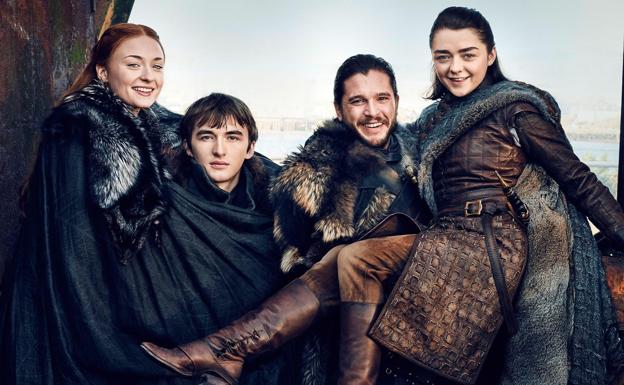 Los Stark, en 'Juego de tronos'.