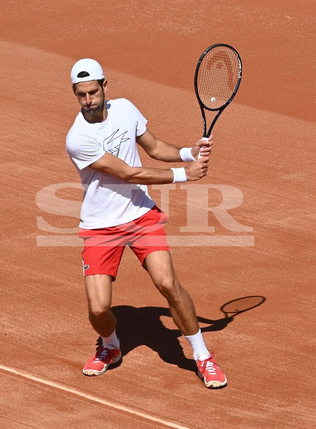 Fotos: Djokovic regresa a los entrenamientos en Puente Romano