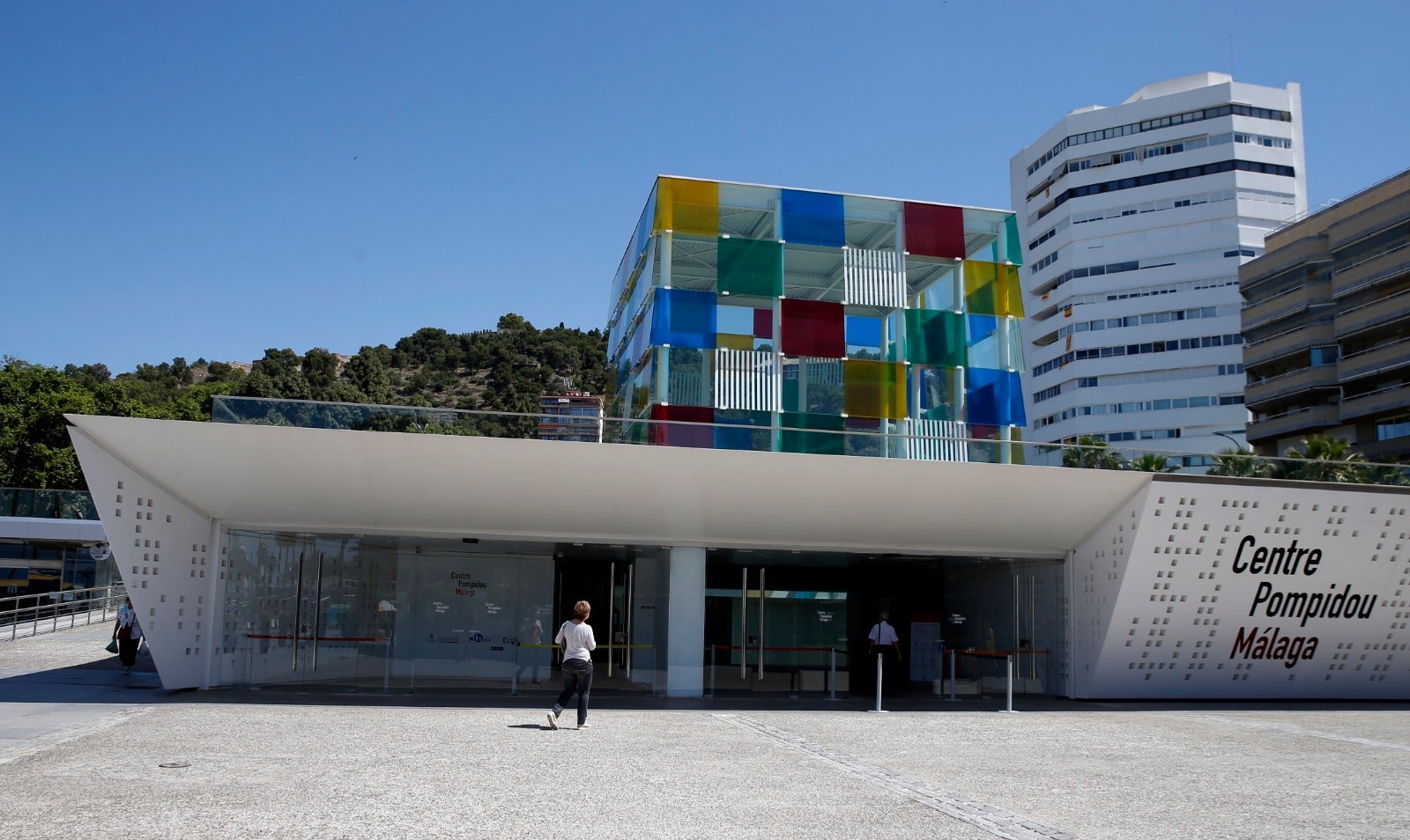 El corazón cultural de Málaga vuelve a latir. En la imagen, el Museo Pompidou de Málaga.