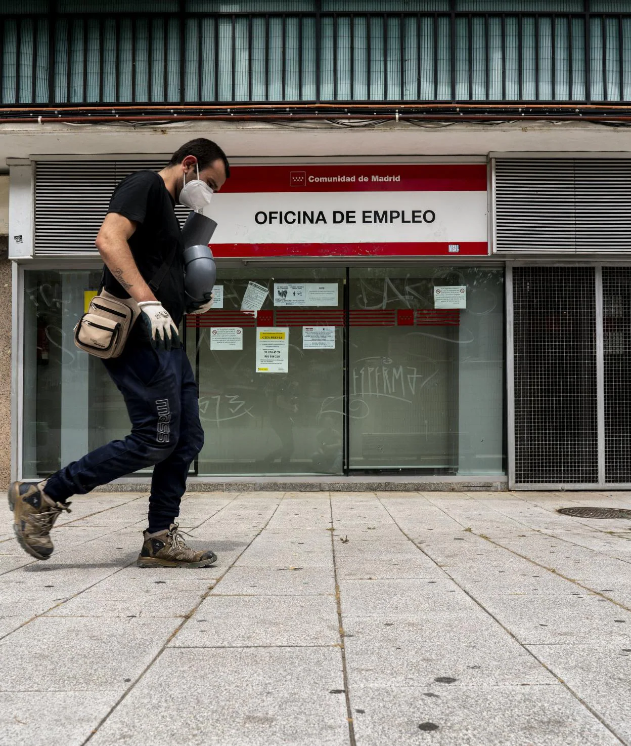 Oficina de Empleo en Alcorcón (Madrid). ignacio gil