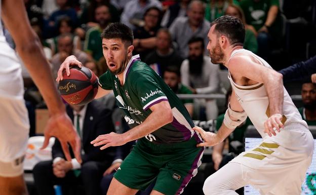 Bouteille sólo ha jugado dos partidos con el Unicaja, frente al Real Madrid y el Joventut. 