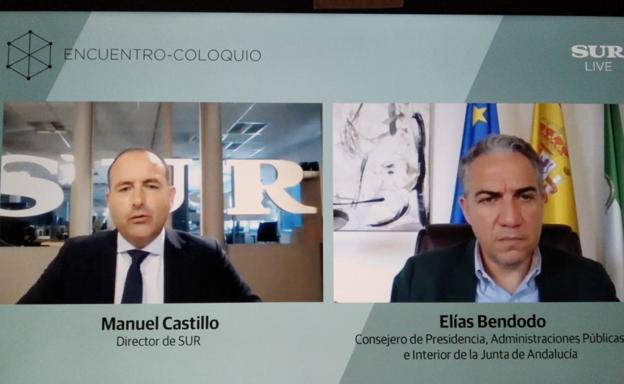 Elías Bendodo vaticina una salida de la crisis menos traumática de lo esperado