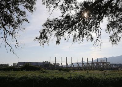 Imagen secundaria 1 - Estado del proyecto en los terrenos de Arraijanal.