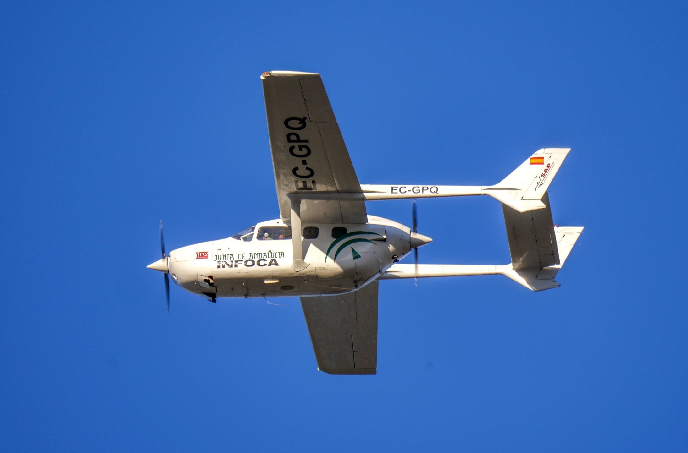 Uno de los helicópteros de Infoca. 