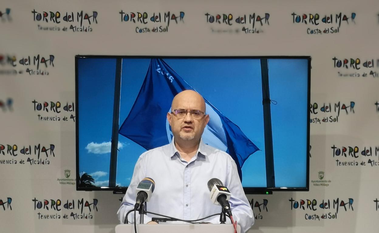 El concejal de Playas, Jesús Pérez Atencia.