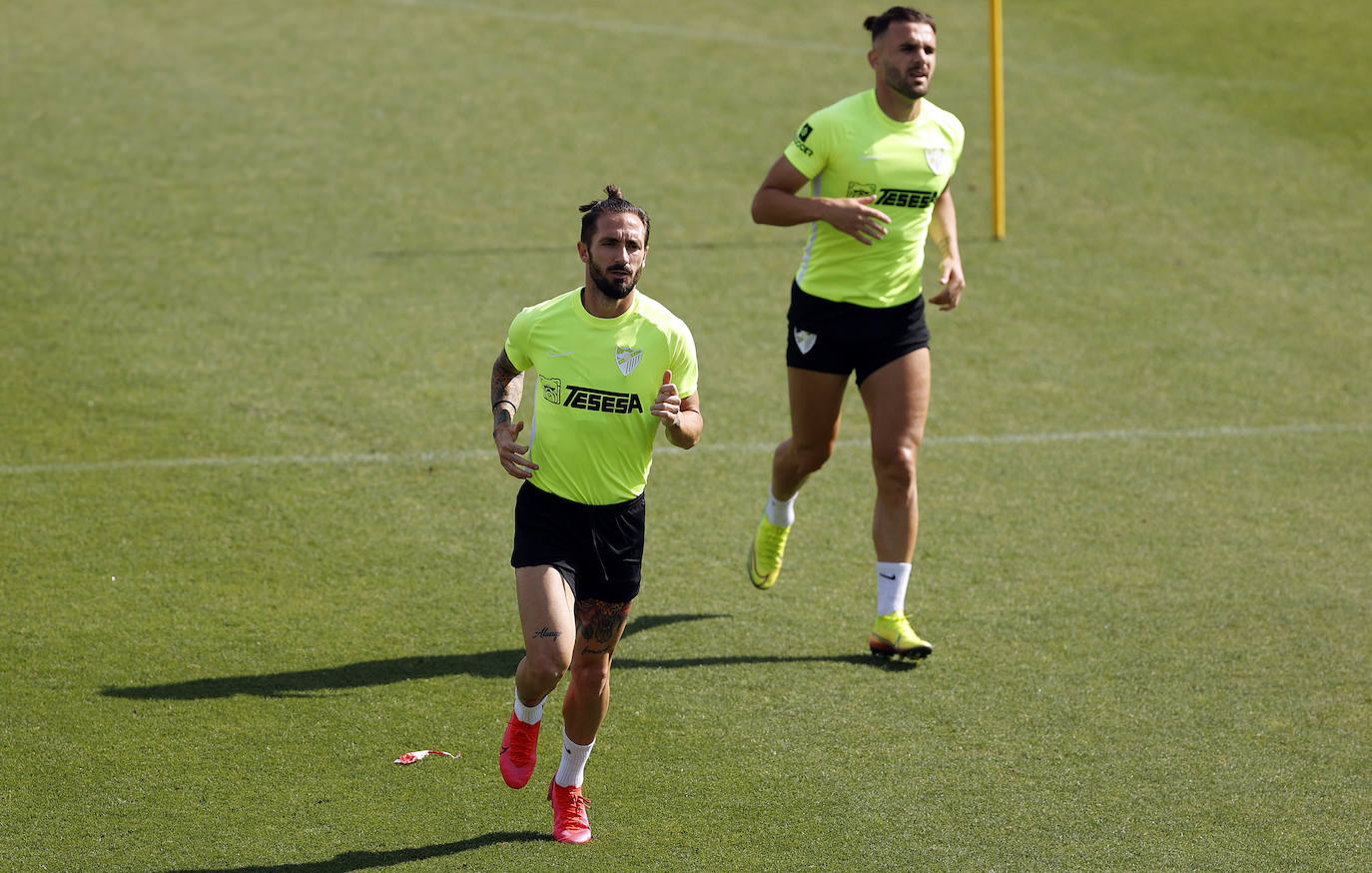 Fotos: El Málaga ultima los preparativos para la vuelta de la Liga