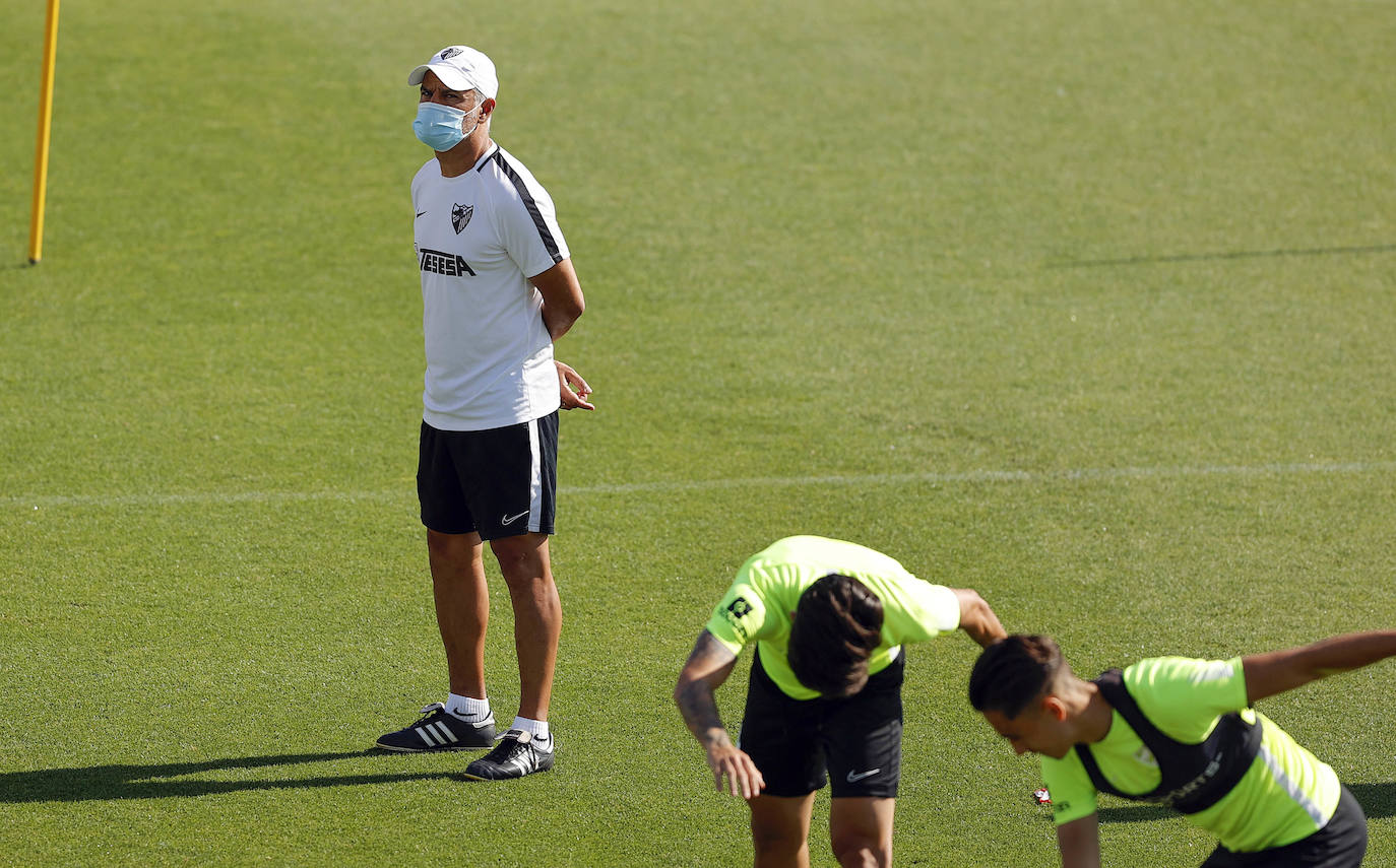 Fotos: El Málaga ultima los preparativos para la vuelta de la Liga