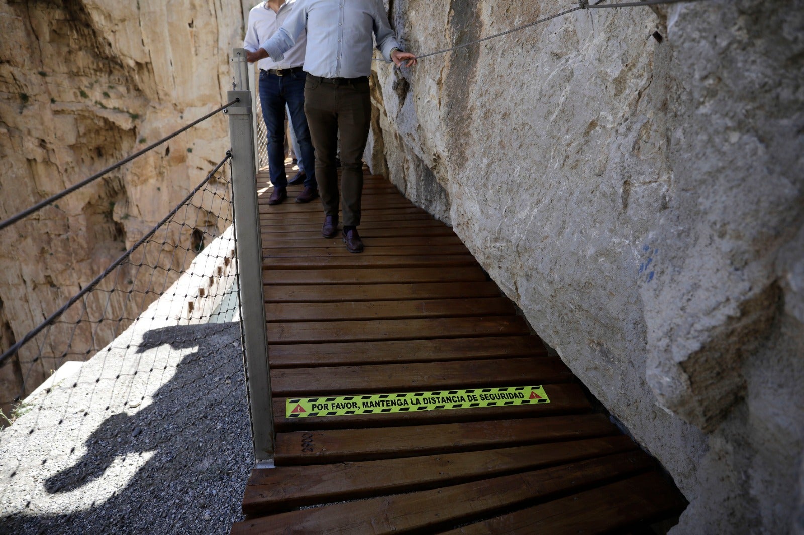 El Caminito del Rey reabre mañana sus puertas con un nuevo plan de seguridad creado junto a la UMA