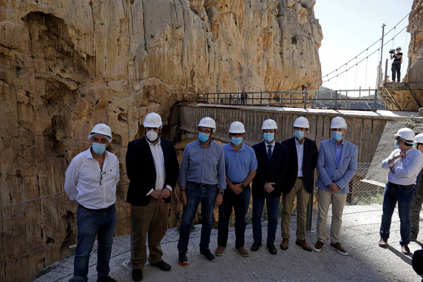 El Caminito del Rey reabre mañana sus puertas con un nuevo plan de seguridad creado junto a la UMA