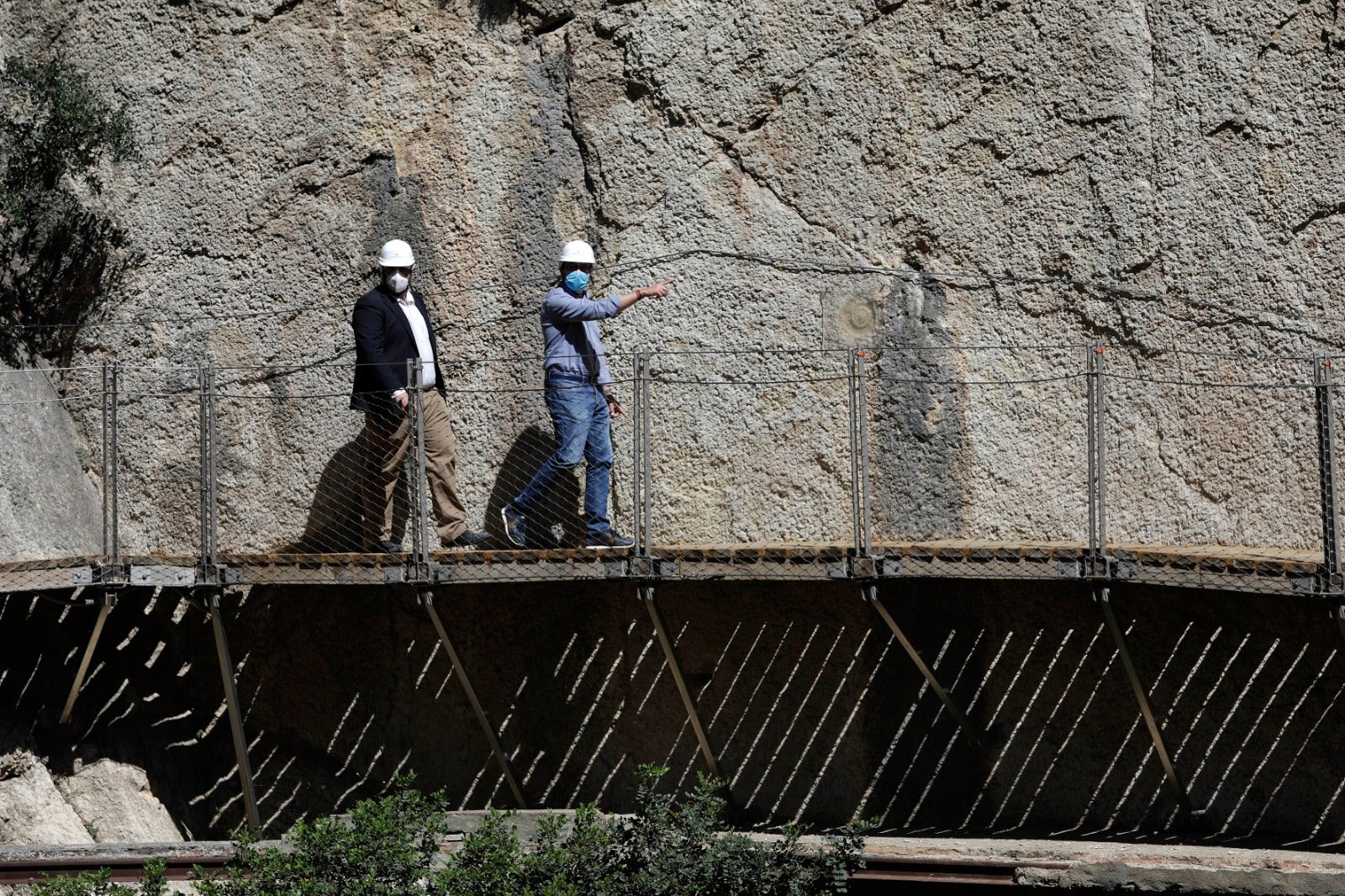 El Caminito del Rey reabre mañana sus puertas con un nuevo plan de seguridad creado junto a la UMA