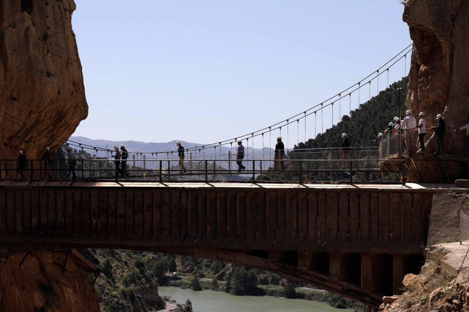 El Caminito del Rey reabre mañana sus puertas con un nuevo plan de seguridad creado junto a la UMA