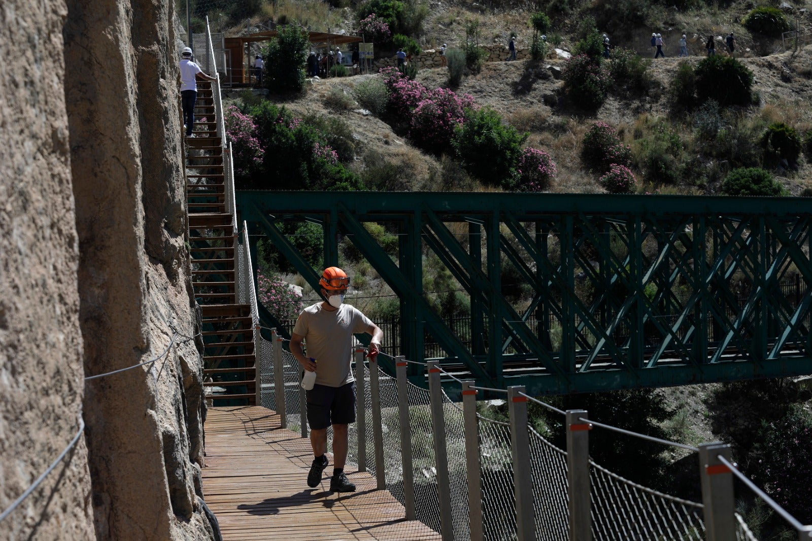 El Caminito del Rey reabre mañana sus puertas con un nuevo plan de seguridad creado junto a la UMA