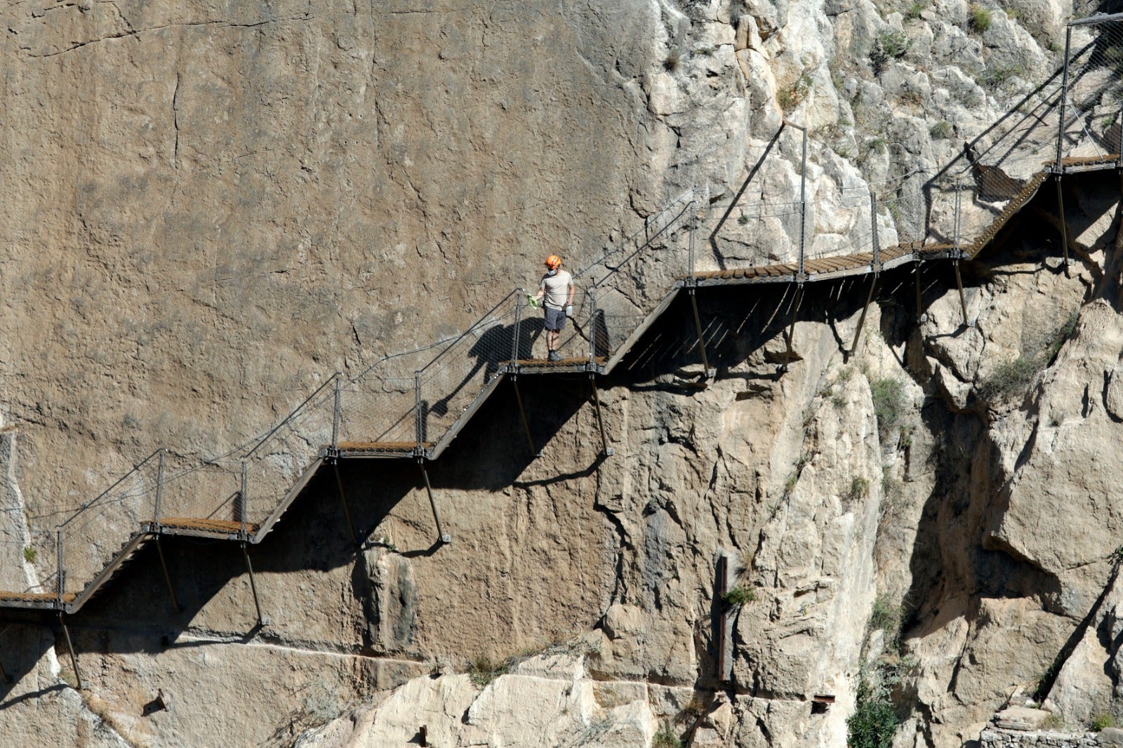 El Caminito del Rey reabre mañana sus puertas con un nuevo plan de seguridad creado junto a la UMA