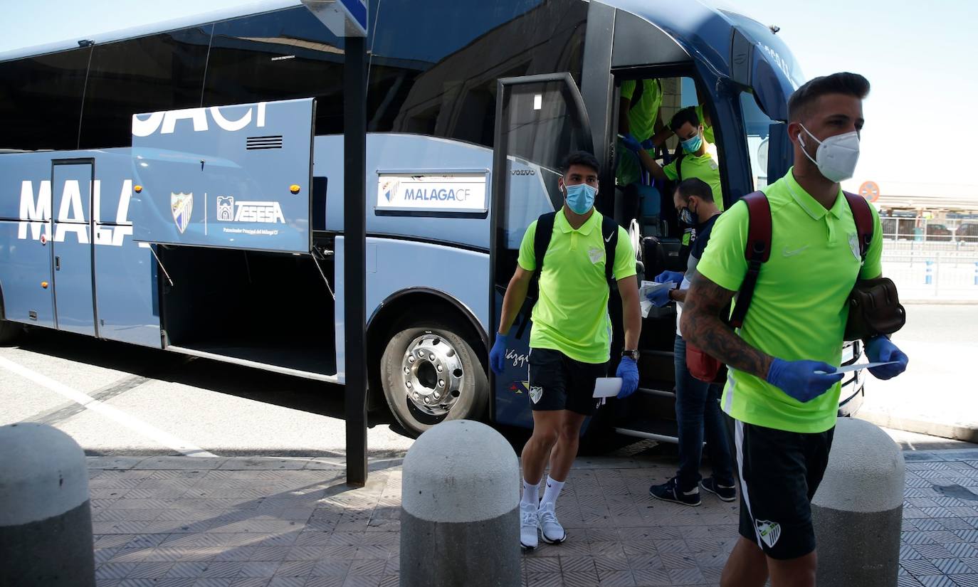 El Málaga se mide este lunes al Tenerife a las 21.30 horas