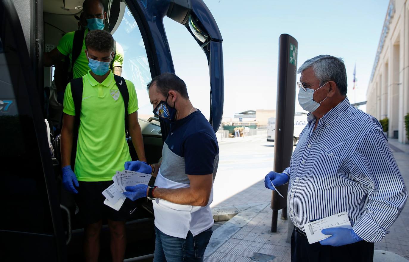 El Málaga se mide este lunes al Tenerife a las 21.30 horas