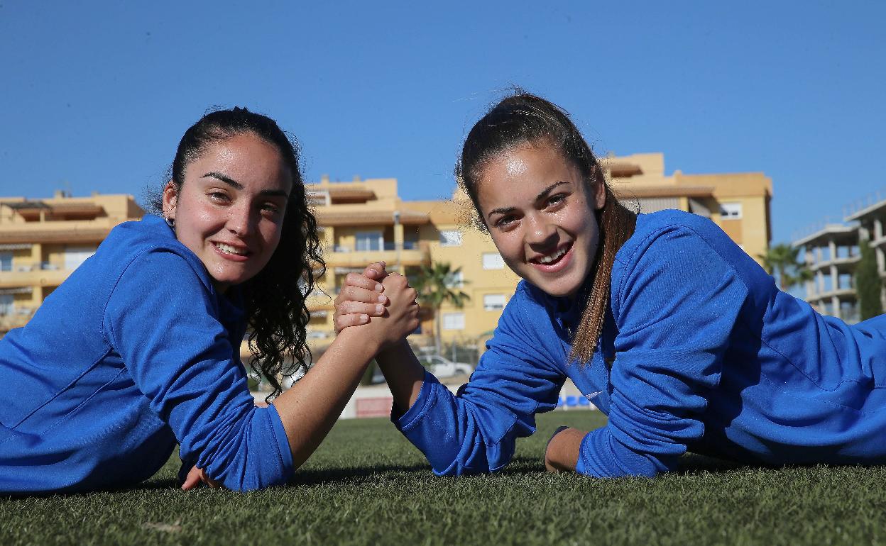 Farfán y Ruth, en un reportaje para SUR. 