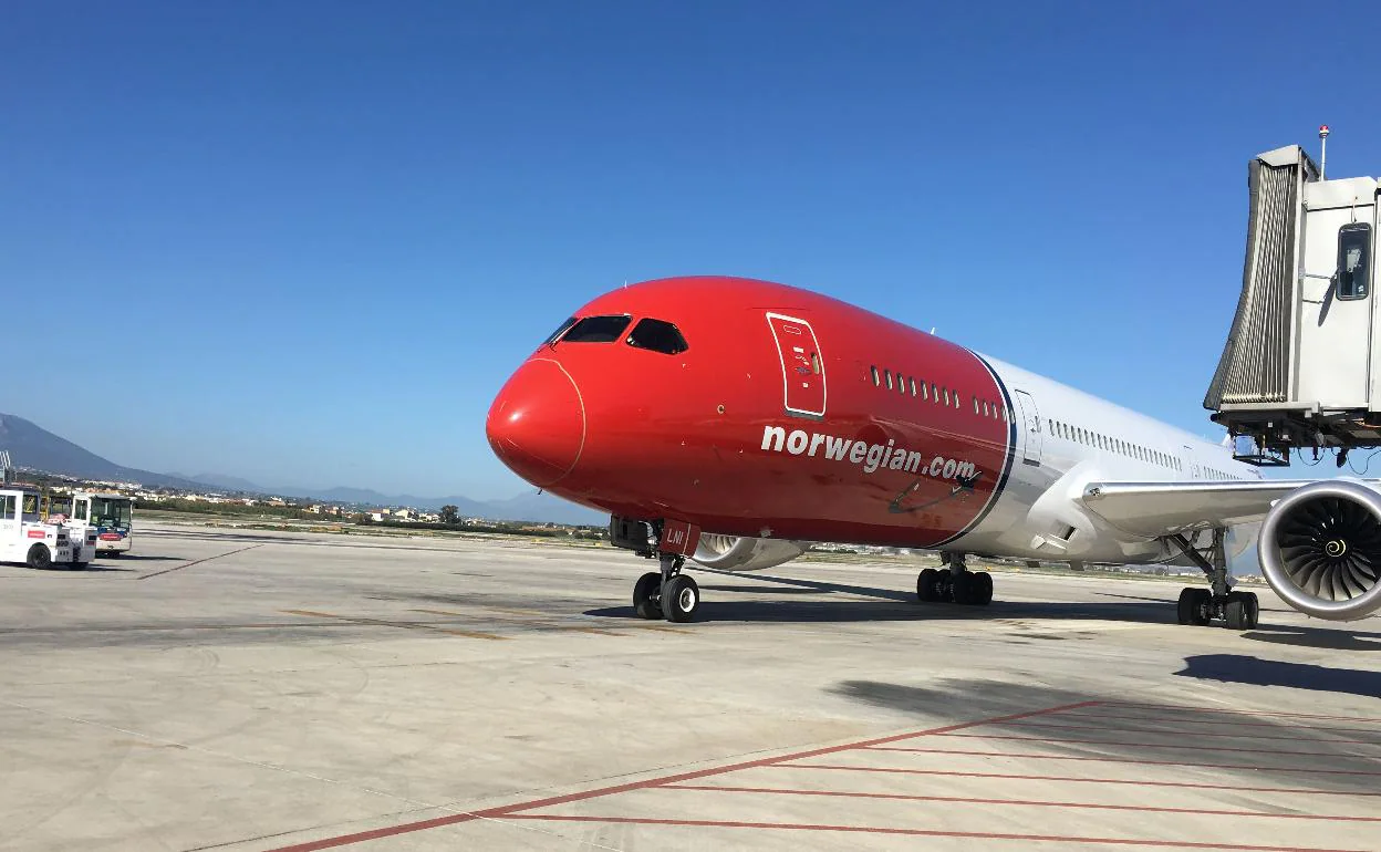 Norwegian remota los vuelos con Málaga. 