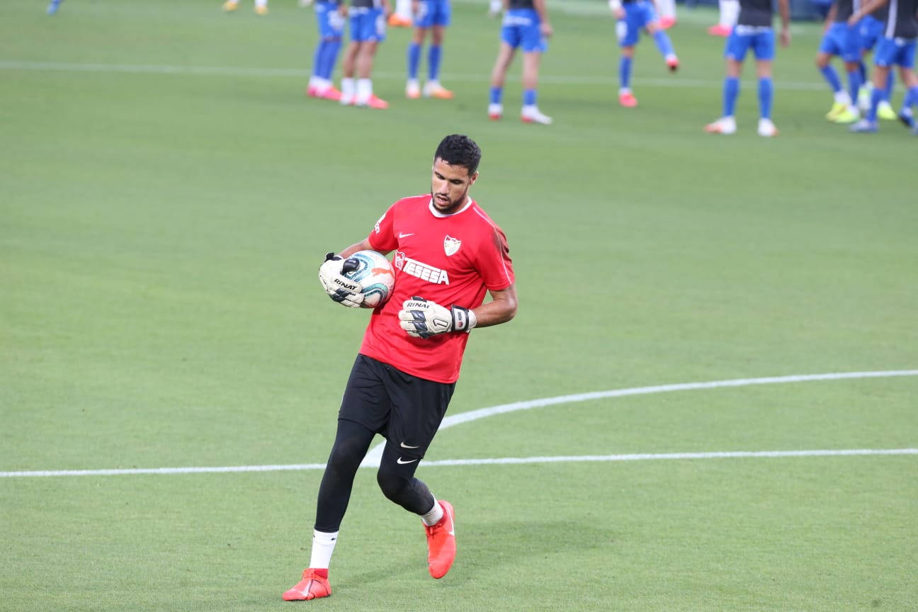 Todos los momentos del partido en imágenes desde La Rosaleda, que por segunda vez abre sus puertas para el fútbol pero sin aficionados en las gradas. 