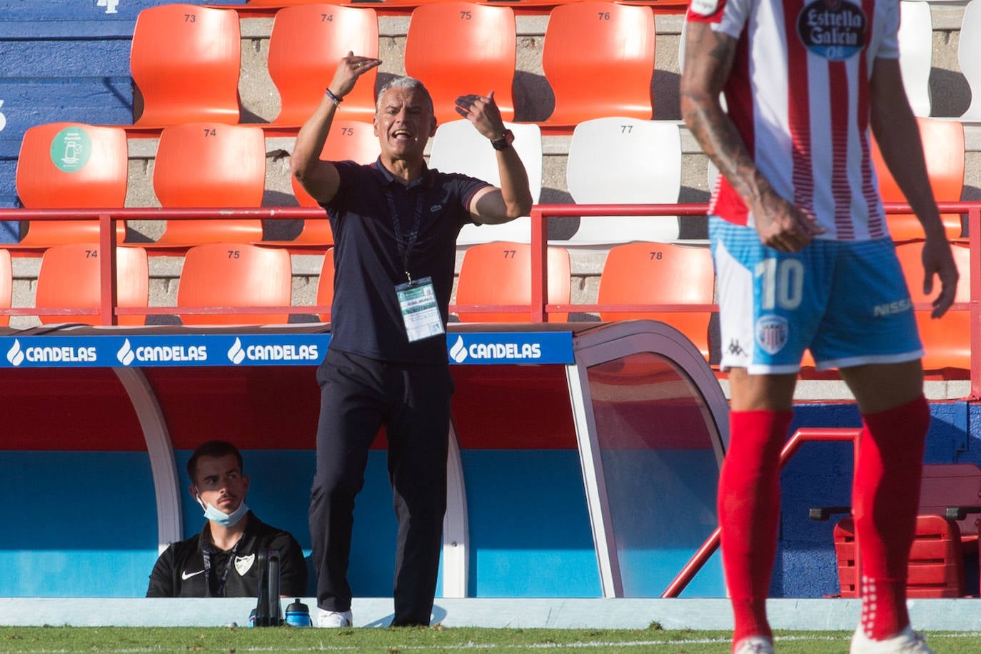 Partido entre rivales directos por la permanencia en el Anxo Carro de Lugo que corresponde a la jornada 35 de LaLiga Smartbank.