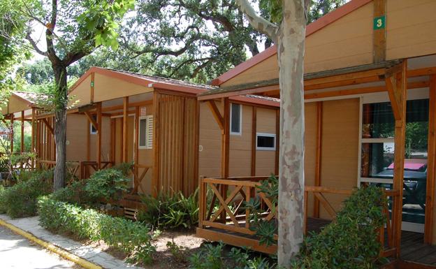 Bungalós en Camping Marbella.