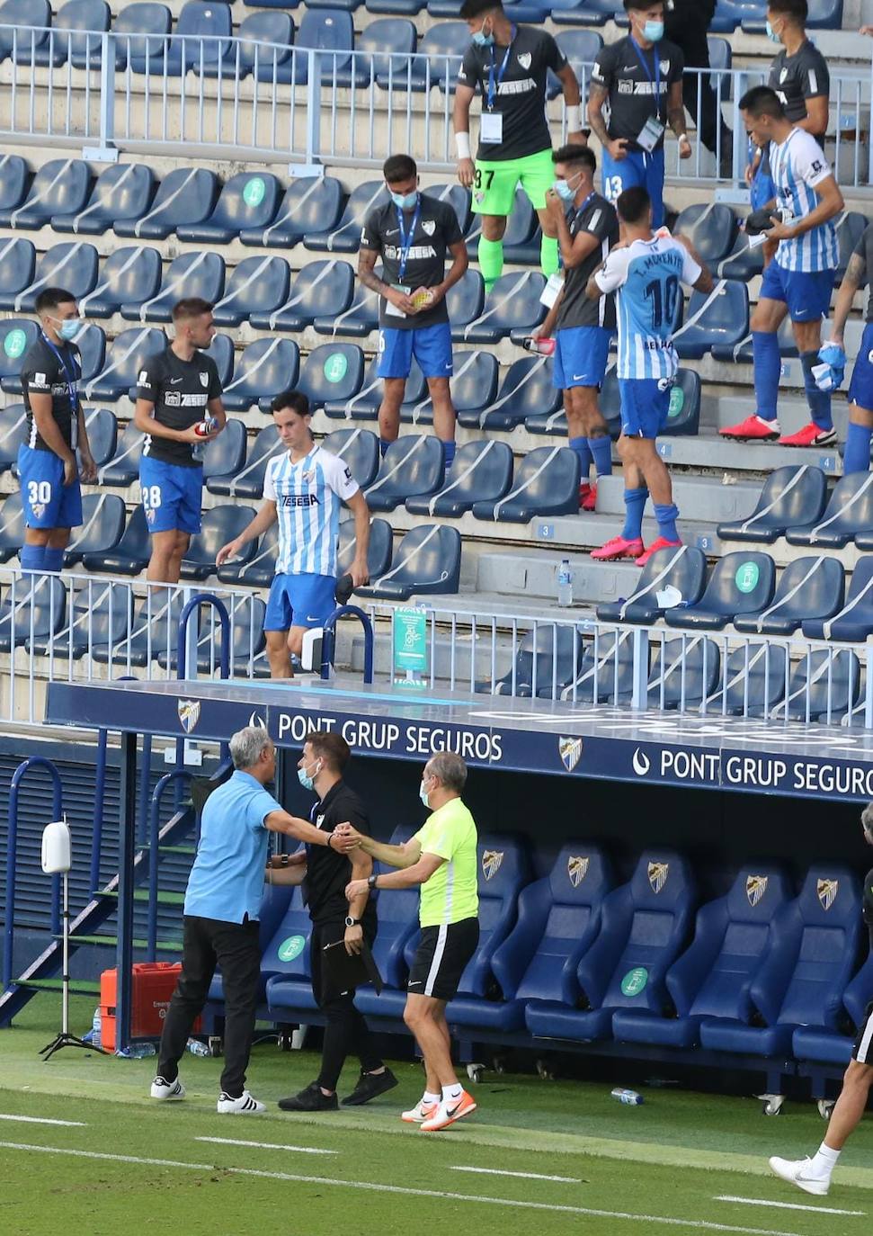 El Málaga gana al Girona (2-0).