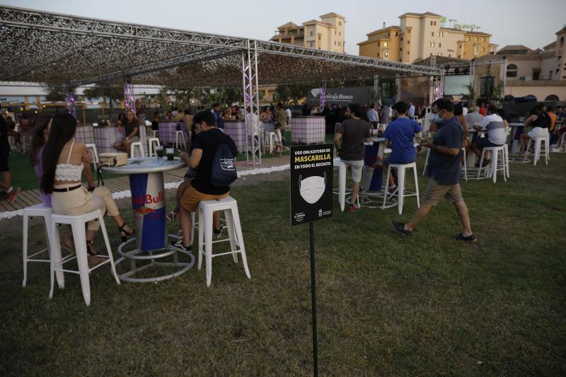 Efecto Mariposa inaugura la terraza del recinto Marenostrum Castle Park en una edición limitada de conciertos con aforo reducido