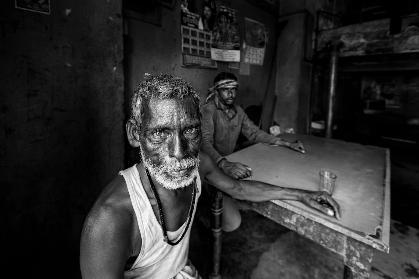 El vaso. Varanasi. India 2011