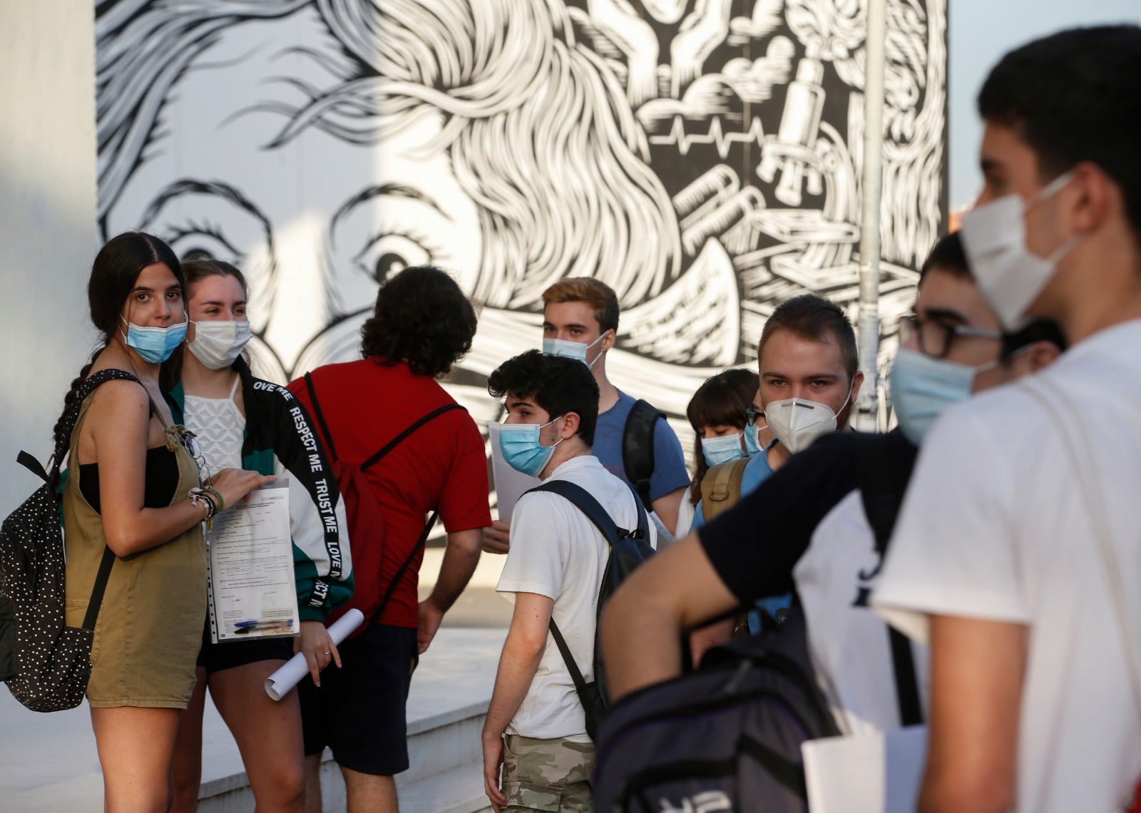 Bajo un exigente protocolo anti-Covid, hoy inician las pruebas para acceder a la universidad 9.100 alumnos, una cifra histórica 