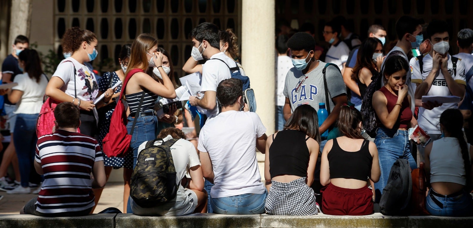 Bajo un exigente protocolo anti-Covid, hoy inician las pruebas para acceder a la universidad 9.100 alumnos, una cifra histórica 