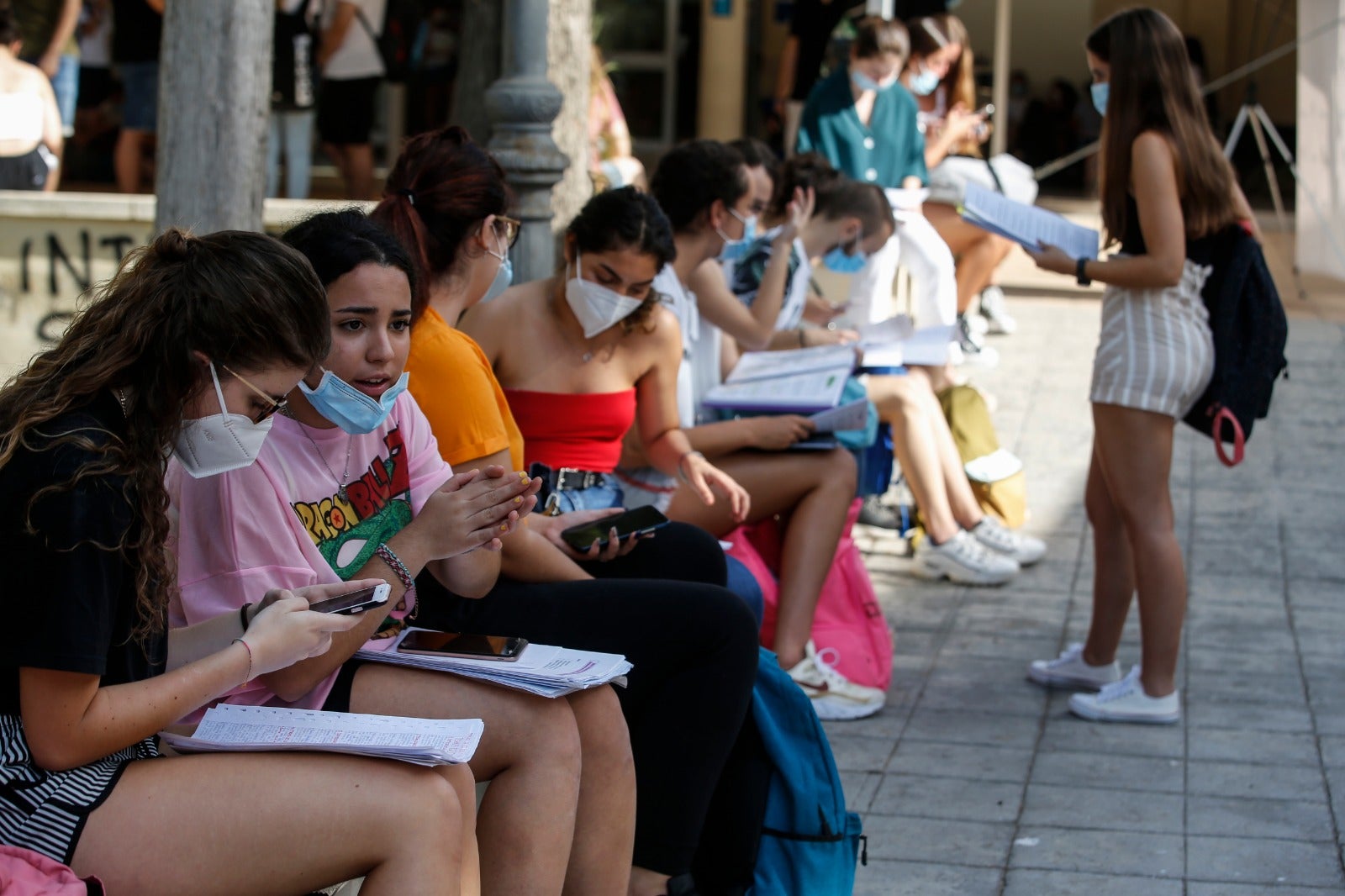 Bajo un exigente protocolo anti-Covid, hoy inician las pruebas para acceder a la universidad 9.100 alumnos, una cifra histórica 